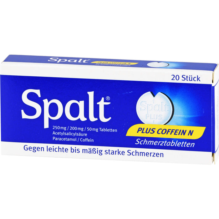 Spalt plus Coffein N Schmerztabletten, 20 St. Tabletten