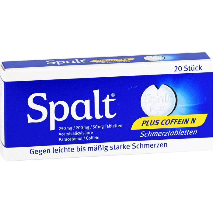 Spalt plus Coffein N Schmerztabletten, 20 St. Tabletten