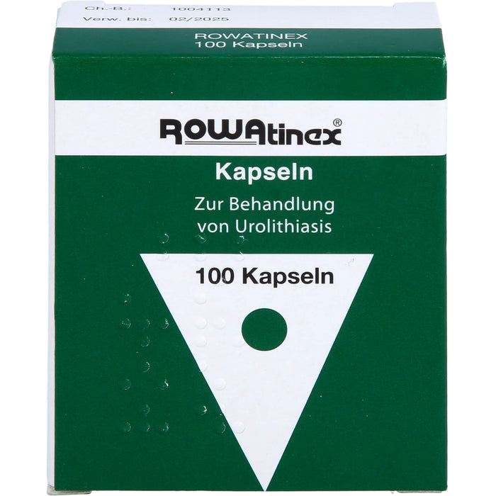 ROWAtinex Kapseln zur Behandlung von Urolithiasis, 100 St. Kapseln