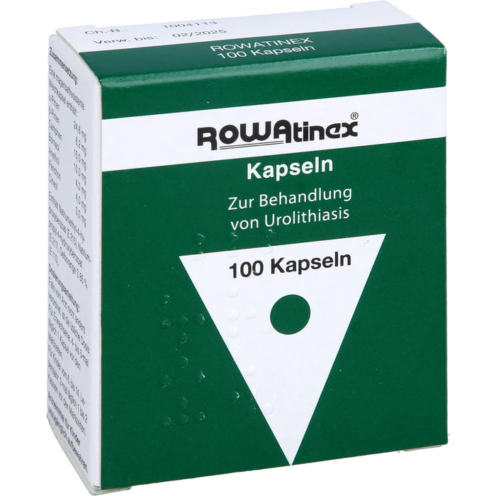 ROWAtinex Kapseln zur Behandlung von Urolithiasis, 100 pc Capsules