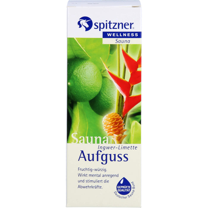 Spitzner Saunaaufguss Ingwer-Limette Wellness, 190 ml KON