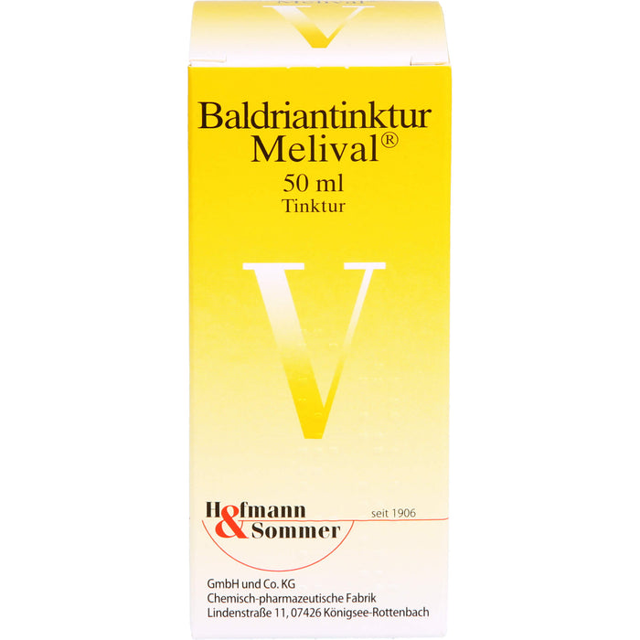 Baldriantinktur Melival, 50 ml TIN