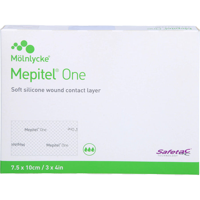 MEPITEL One Silik. Netzverband 7,5x10cm, 10 St VER