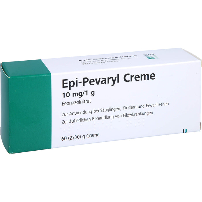 Epi-Pevaryl 1% Creme bei Pilzerkrankungen Reimport EurimPharm, 60 g Cream