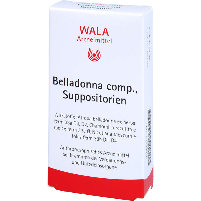 Belladonna comp. Wala Suppositorien, 10X2 g SUP