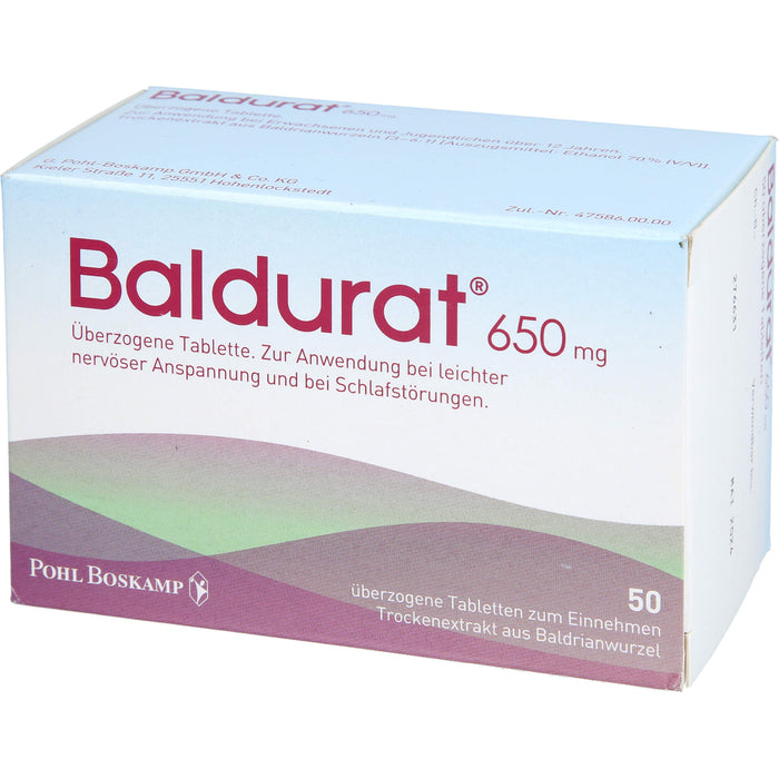 Baldurat Tabletten, 50 pcs. Tablets