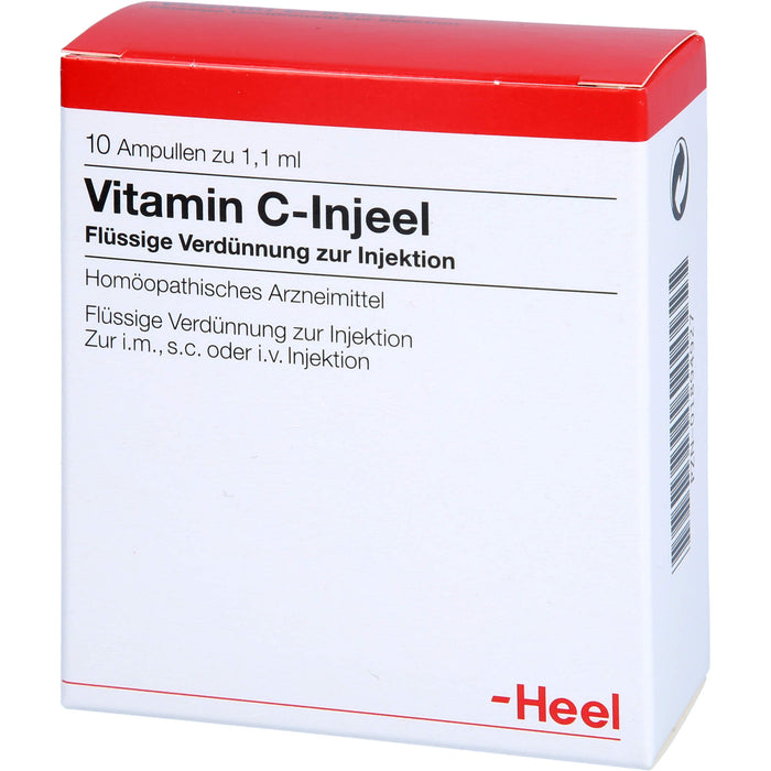 Heel Vitamin C Injeel Ampullen, 10 pc Ampoules