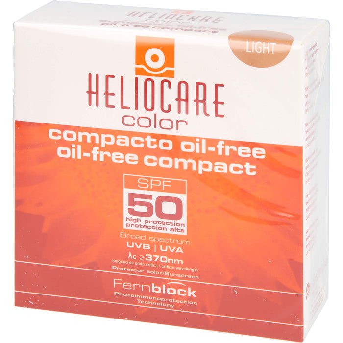 Heliocare Compact Make-up ölfrei light LSF 50, 10 g