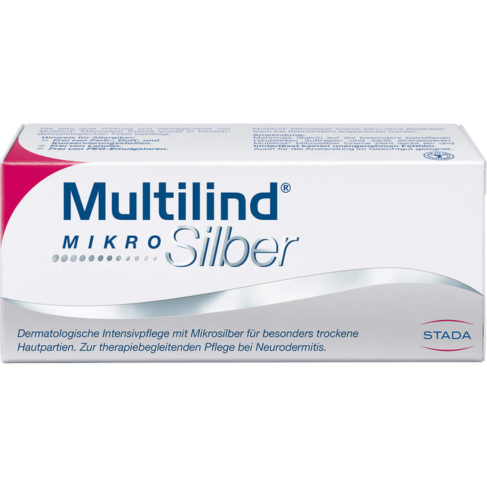 Multilind MikroSilber Creme, 75 ml Creme