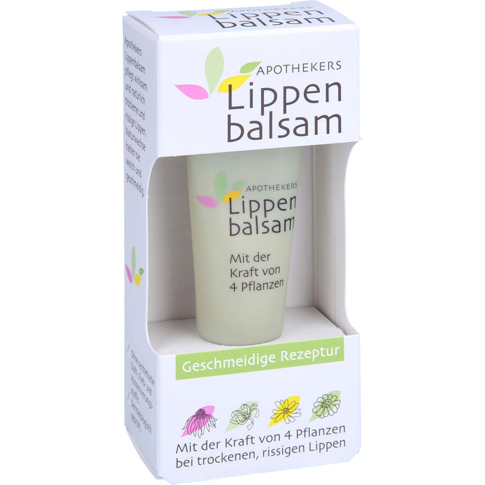 Apothekers Lippenbalsam bei trockenen, rissigen Lippen, 8 ml Crème