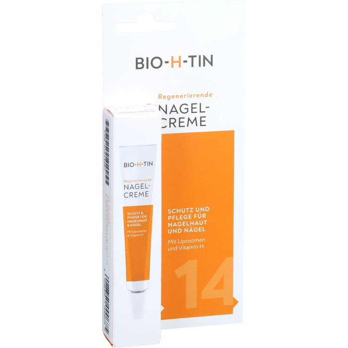 BIO-H-TIN Regenerierende Nagelcreme, 8 ml Crème