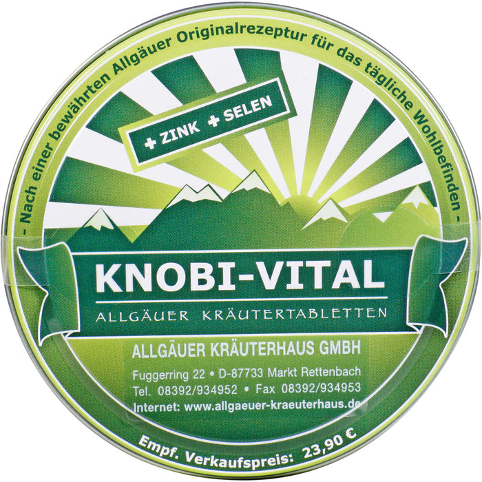 Knobi-Vital Allgäuer Kräutertabletten, 300 pc Tablettes