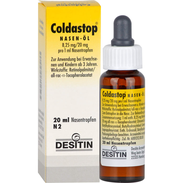 Coldastop Nasen-Öl, 20 ml Solution