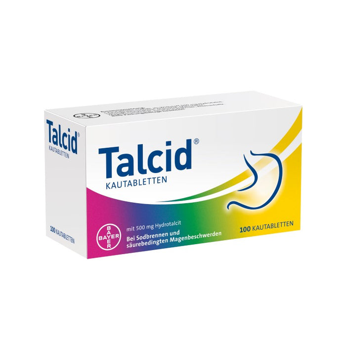 Talcid Kautabletten, 100 pcs. Tablets