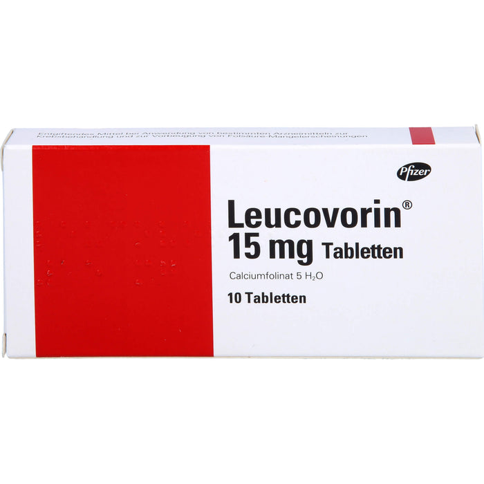 Leucovorin 15 mg Tabletten, 10 St TAB