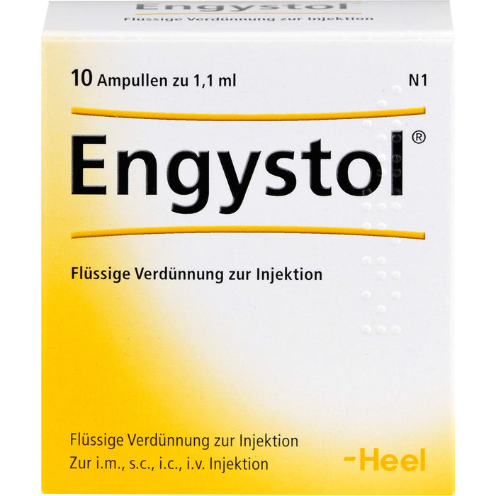 Engystol Ampullen, 10 pcs. Ampoules