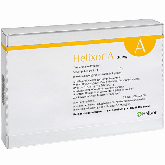 Helixor A 10 mg, 50 pc Ampoules