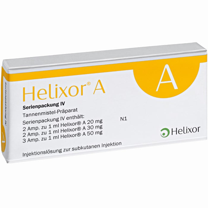 Helixor A Serienpackung IV, 7 pcs. Ampoules