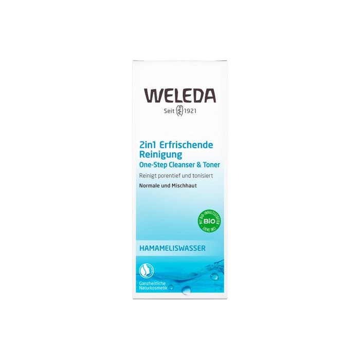 WELEDA 2in1 Erfrischende Reinigung, 100 ml Cream