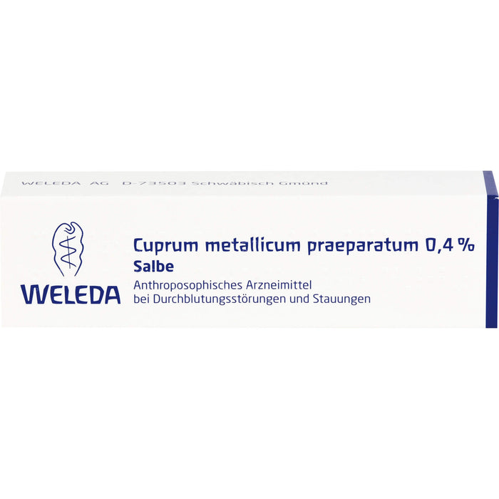 WELEDA Cuprum metallicum praeparatum 0,4% Salbe, 23 g Ointment