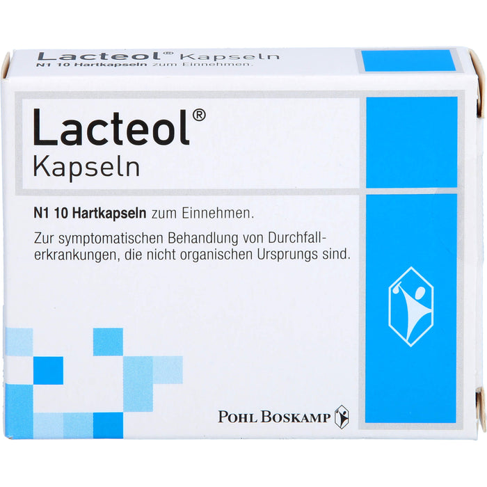 Lacteol 340 mg Hartkapseln bei Durchfall, 10 pcs. Capsules