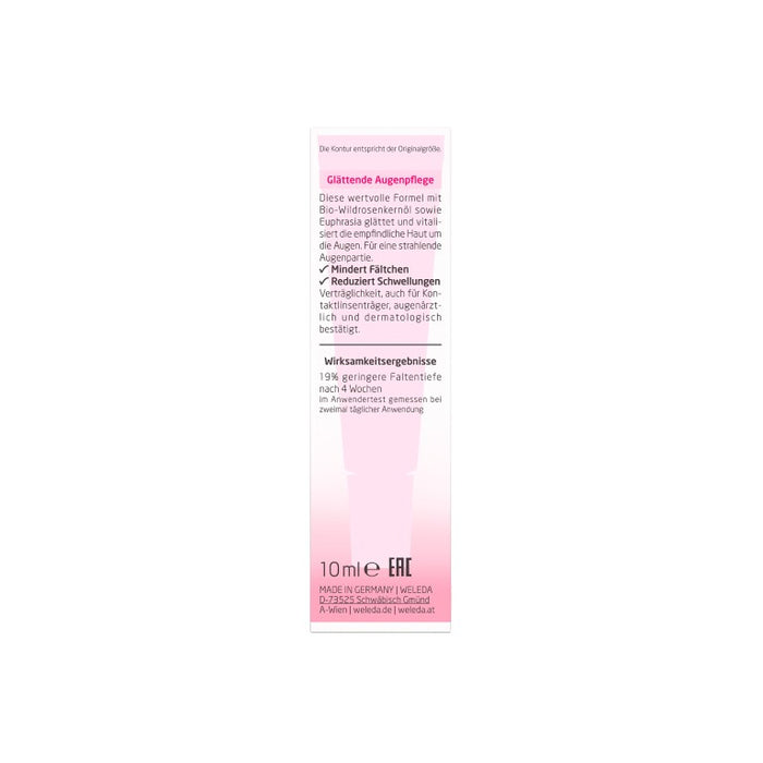 WELEDA Wildrose glättende Augenpflege Creme, 10 ml Crème