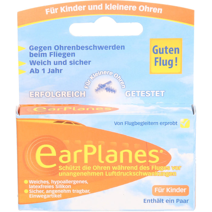 EarPlanes Child/Kind, 2 St. Ohrstöpsel