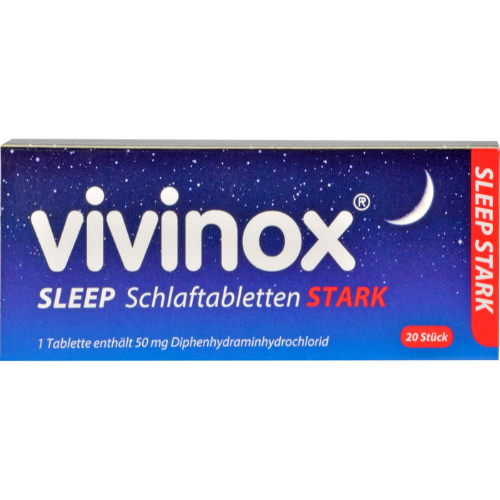 vivinox sleep stark Schlaftabletten, 20 pcs. Tablets