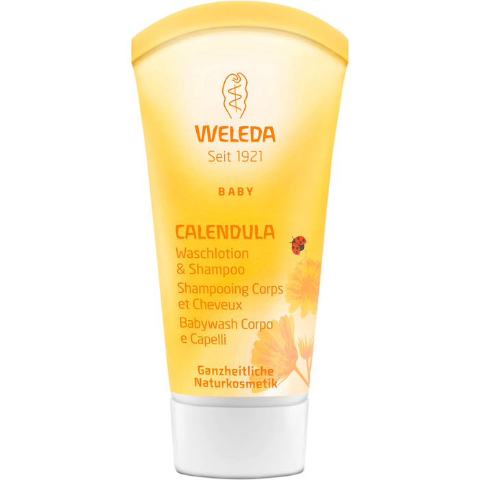 WELEDA Calendula-Waschlotion & Shampoo, 20 ml Gel