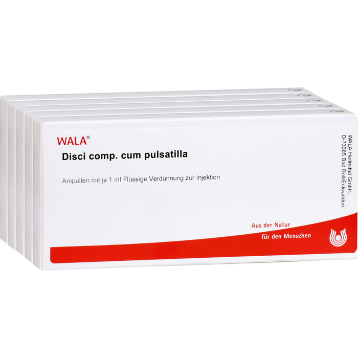 WALA Disci comp. cum Pulsatilla flüssige Verdünnung, 50 pcs. Ampoules