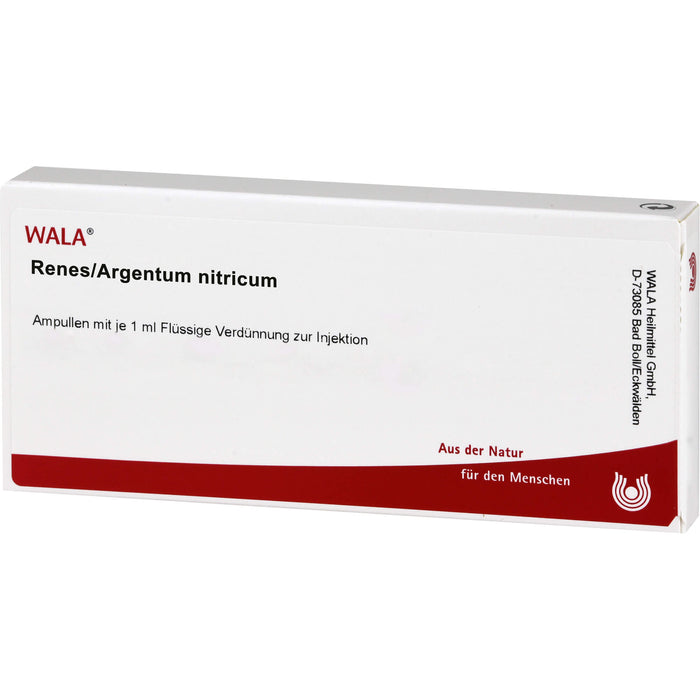 WALA Renes/Argentum Nitricum Ampullen, 10 pc Ampoules