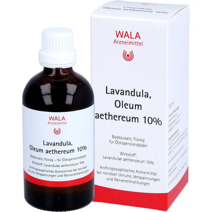 WALA Lavandula Oleum aethereum 10% Badezusatz, 100 ml Oil