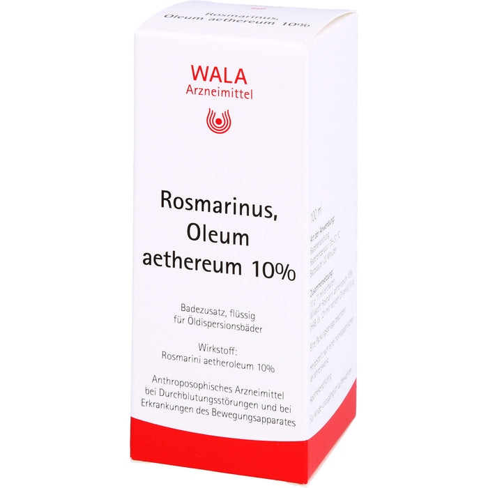 Rosmarinus Oleum aeth. 10% Wala, 100 ml Öl