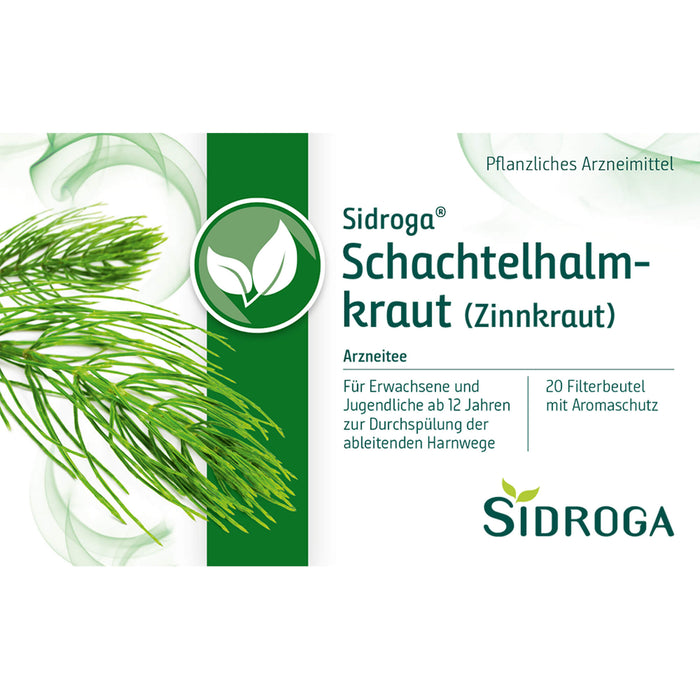 Sidroga Schachtelhalmkraut Tee Filterbeutel, 20 pc Sac filtrant