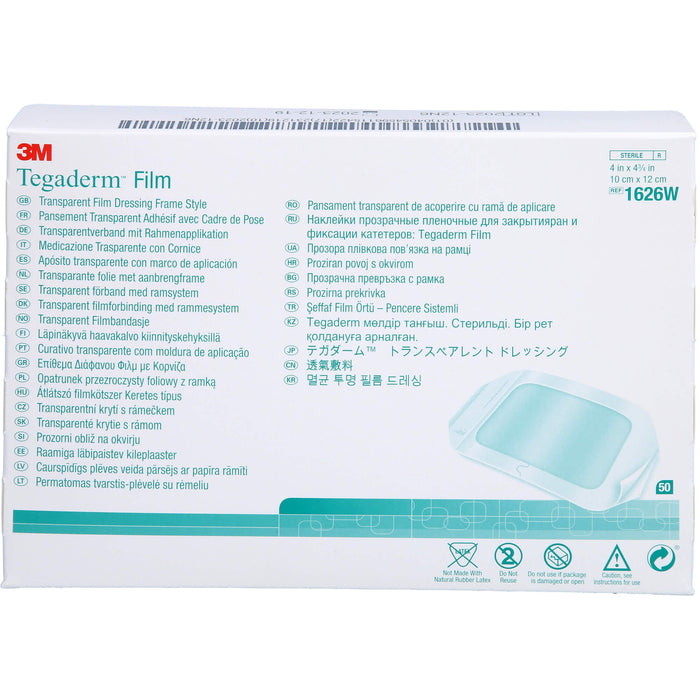 Tegaderm 3M Film 10,0cmx12,0cm, 50 St PFL