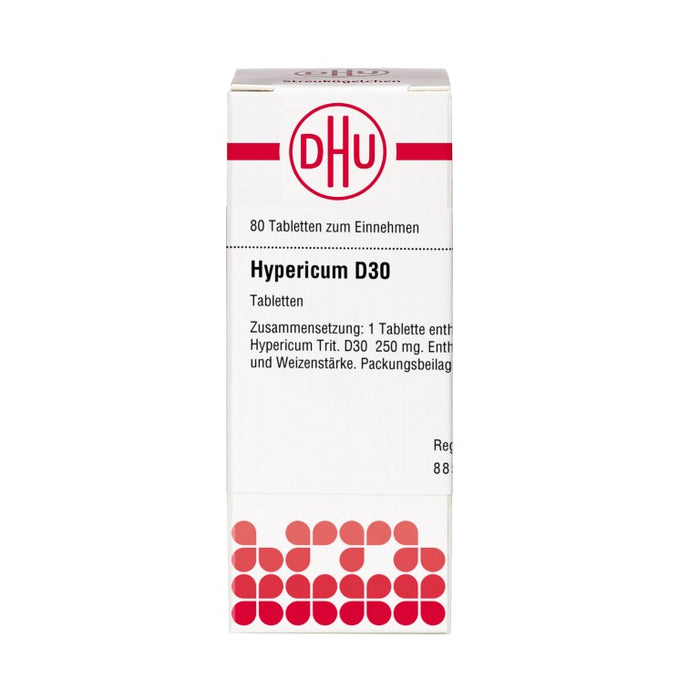 DHU Hypericum D30 Tabletten, 80 pc Tablettes