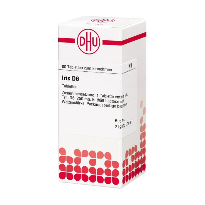 DHU Iris D6 Tabletten, 80 St. Tabletten