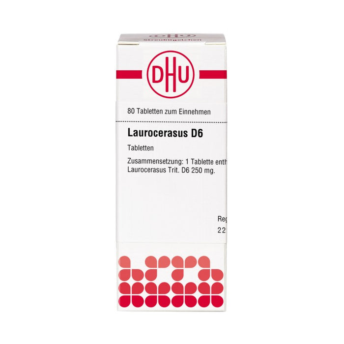 DHU Laurocerasus D6 Tabletten, 80 pcs. Tablets