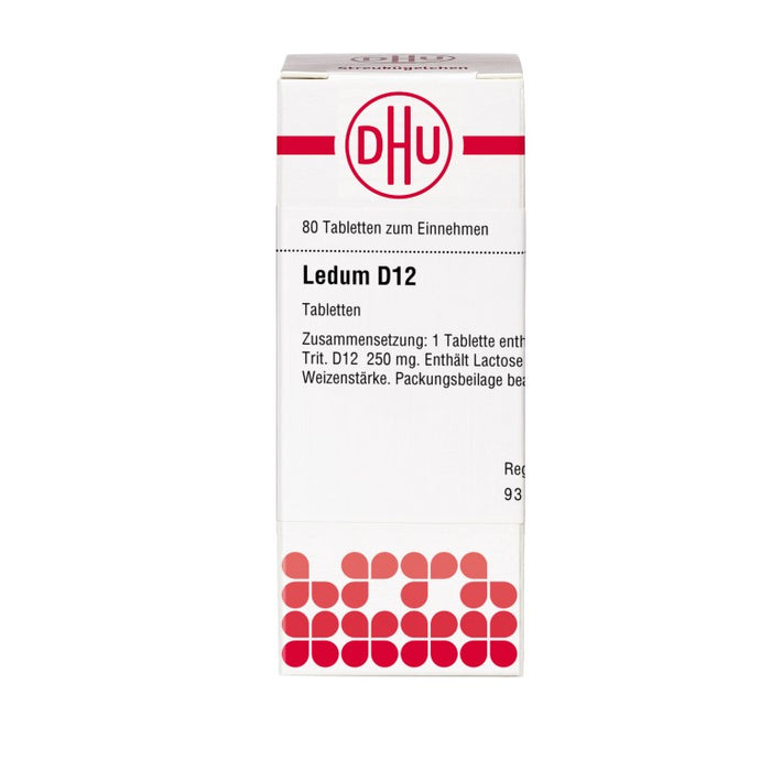 DHU Ledum D12 Tabletten, 80 pcs. Tablets