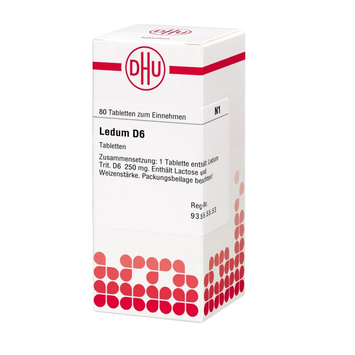 DHU Ledum D6 Tabletten, 80 pcs. Tablets