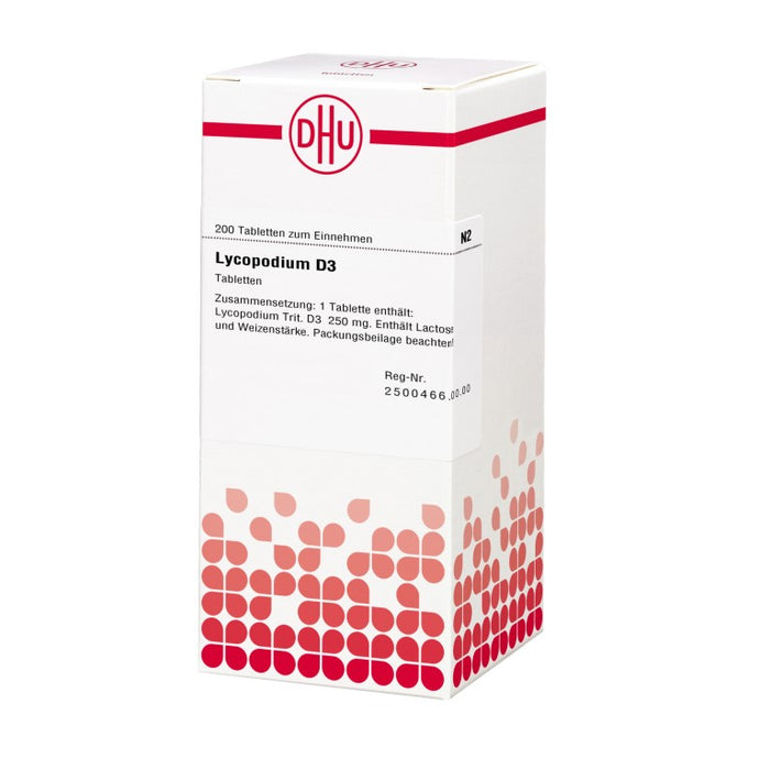 DHU Lycopodium D3 Tabletten, 200 St. Tabletten