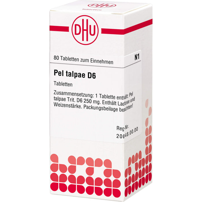 DHU Pel talpae D 6 Tabletten, 80 pcs. Tablets