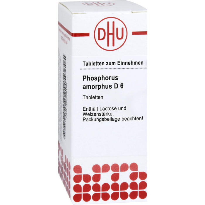 DHU Phosphorus amorphus D6 Tabletten, 80 pcs. Tablets