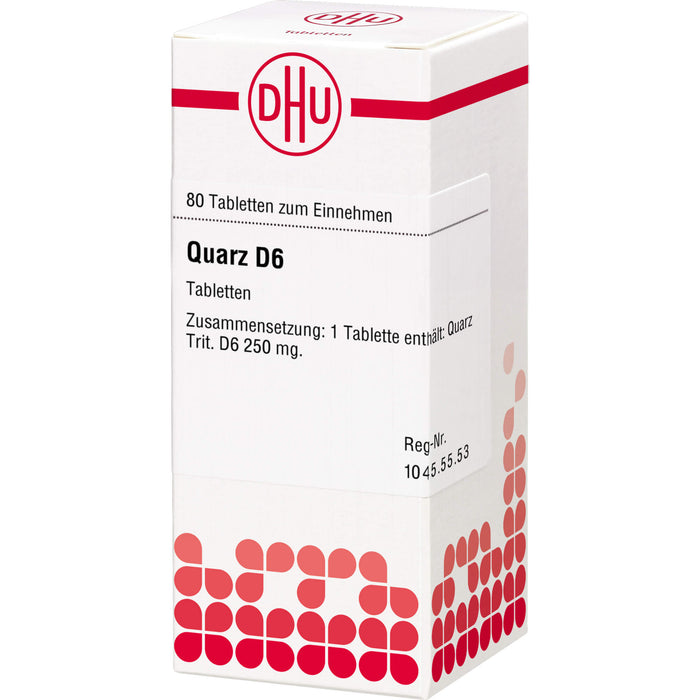 Quarz D6 DHU Tabletten, 80 St. Tabletten