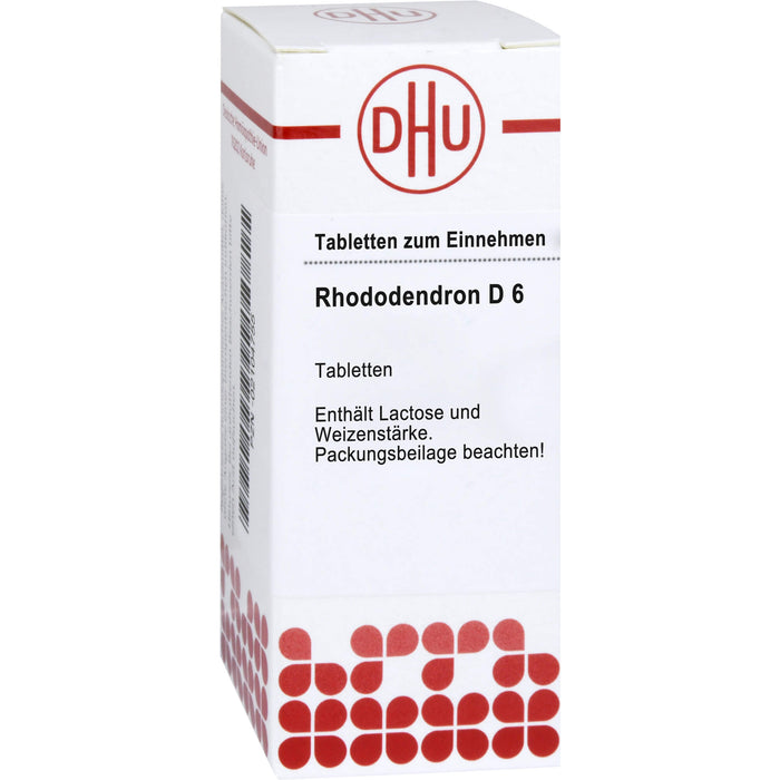 DHU Rhododendron D6 Tabletten, 80 pc Tablettes