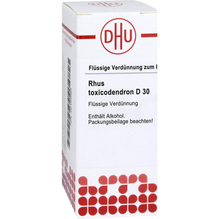 DHU Rhus toxicodendron D30 Dilution, 20 ml Lösung