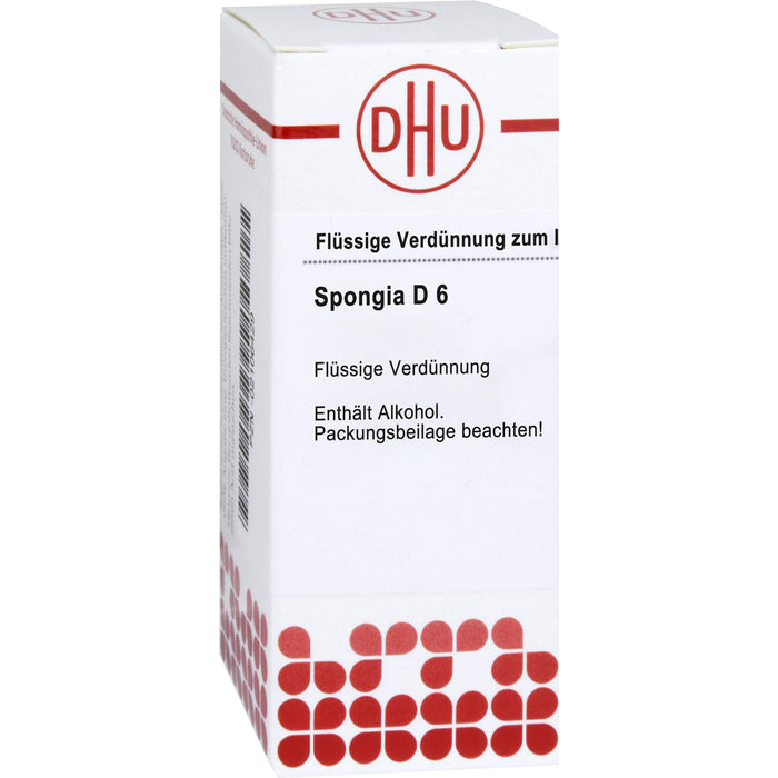 DHU Spongia D6 Dilution, 20 ml Lösung