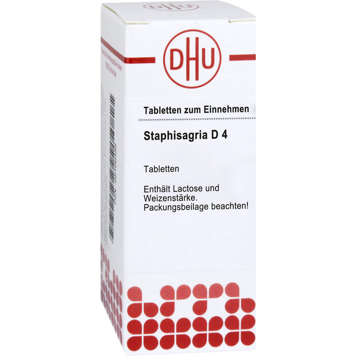 DHU Staphisagria D4 Tabletten, 80 pcs. Tablets