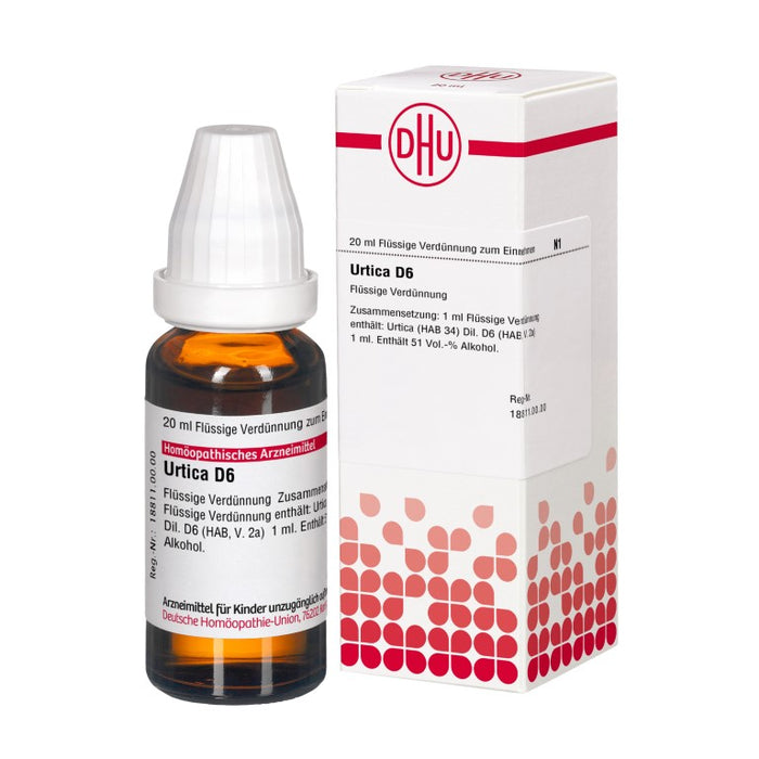 Urtica D6 DHU Dilution, 20 ml Lösung