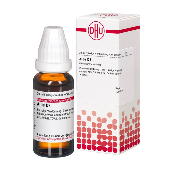 DHU Aloe D3 Dilution, 20 ml Lösung